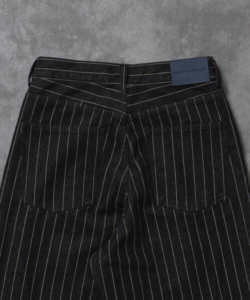 FFEIN（フェイン）の「【FFEIN（フェイン）】13oz ワイドストレートタックデニムパンツ / デニム パンツ ボトムス ワイドシルエット デニム スラブ 【セットアップ対応】（その他パンツ・メンズ・その他1/ブラック/ネイビー/ベージュ・MEDIUM/SMALL/X-SMALL/LARGE）」の5枚目の写真
