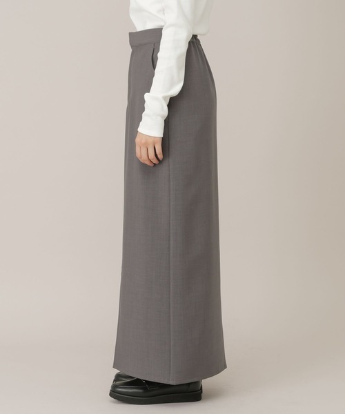 GLOBAL WORK（グローバルワーク）の「ナロースカート/650199（スカート・レディース・ライトベージュ/チャコールグレー・LARGE/MEDIUM）」の6枚目の写真