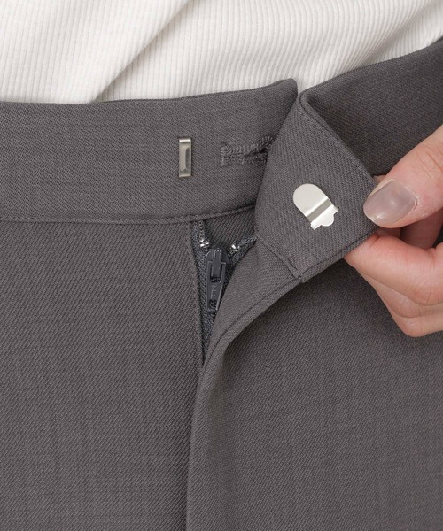 GLOBAL WORK（グローバルワーク）の「ナロースカート/650199（スカート・レディース・ライトベージュ/チャコールグレー・LARGE/MEDIUM）」の9枚目の写真