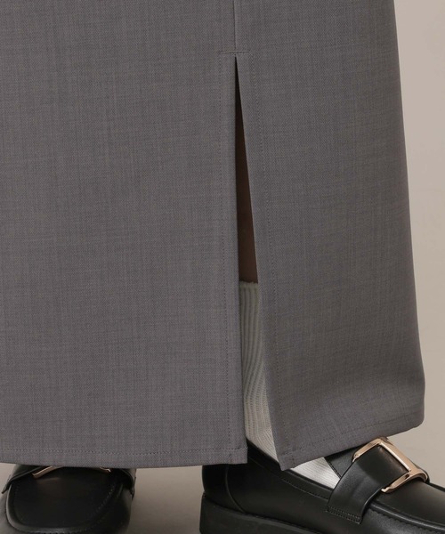 GLOBAL WORK（グローバルワーク）の「ナロースカート/650199（スカート・レディース・ライトベージュ/チャコールグレー・LARGE/MEDIUM）」の12枚目の写真