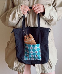 aoneco（アオネコ）の「aoneco nekoteko トート（トートバッグ）」