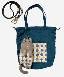 aoneco（アオネコ）の「aoneco nekoteko トート（トートバッグ）」