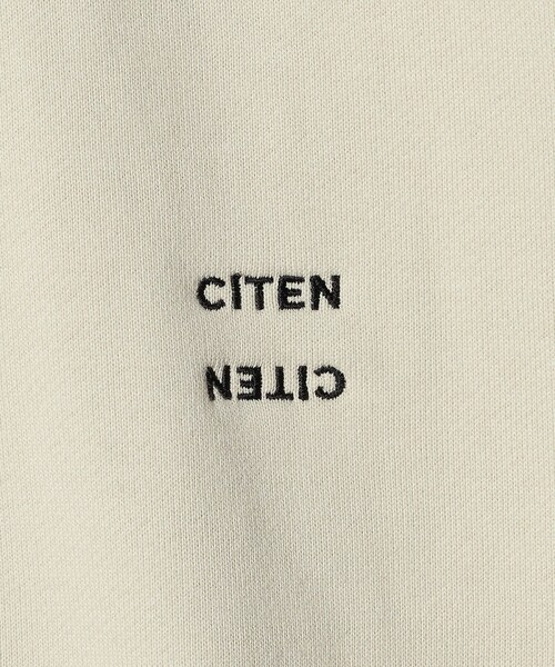 CITEN(シテン)の「<CITEN>フレンチミリタリースウェットパーカー(パーカー・メンズ・ライトグレー/ブラック・M/L)」の16枚目の写真