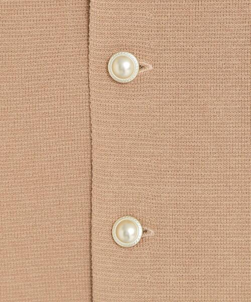 THE SHOP TK (ザ ショップ ティーケー )の「ハーフミラノカーデ(カーディガン/ボレロ・レディース・ブラック/アイボリー系2/ベージュ・13/12)」の11枚目の写真