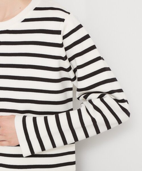 THE SHOP TK (ザ ショップ ティーケー )の「ハーフミラノカーデ(カーディガン/ボレロ・レディース・ブラック/アイボリー系2/ベージュ・13/12)」の20枚目の写真