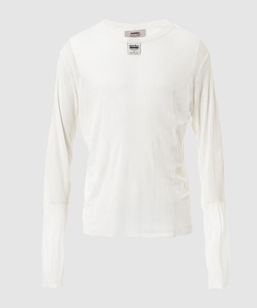 DaisySkelton Rib Tag Tee（Tシャツ/カットソー）｜DAIRIKU（ダイリク