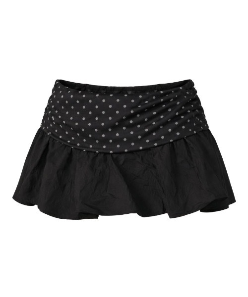 CeLess(セレス)の「Chiffon Dot Balloon Skirt / シフォンドットバルーンスカート(スカート・レディース・ブラック・S/M)」の2枚目の写真