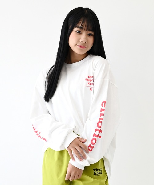 GENERATOR(ジェネレーター)の「ジェネレーター emotion L/S Tシャツ(Tシャツ/カットソー・レディース・ホワイト/サックスブルー/ブラック・F)」の1枚目の写真