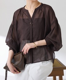 S COLLAGE（エスコラージュ）の「2WAYスキッパーシアーシャツ/WEB限定（シャツ/ブラウス）」