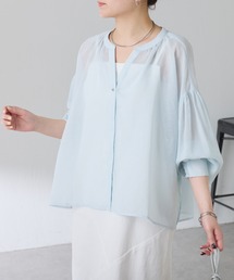 S COLLAGE | スキッパーシアーシャツ/WEB限定(シャツ/ブラウス)
