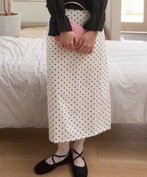 Birthday room（バースデイルーム）の「ドットIラインロングスカート/dot I-line long skirt（スカート）」