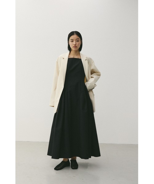 STYLEMIXER(スタイルミキサー)の「パネルキャミワンピース(ワンピース・レディース・ブラック/ライトベージュ・SMALL/MEDIUM)」の7枚目の写真