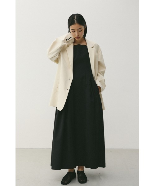 STYLEMIXER(スタイルミキサー)の「パネルキャミワンピース(ワンピース・レディース・ブラック/ライトベージュ・SMALL/MEDIUM)」の8枚目の写真