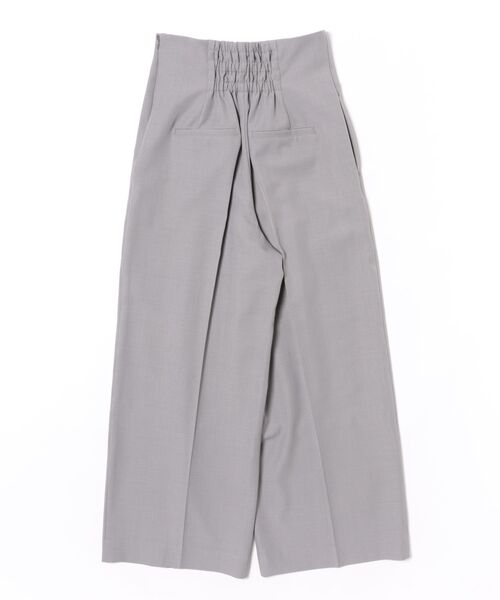 SWINGLE（スウィングル）の「ハイウエストタックワイドパンツ（その他パンツ・レディース・ダークブルー/ベージュ/ライトグレー・MEDIUM/SMALL）」の13枚目の写真