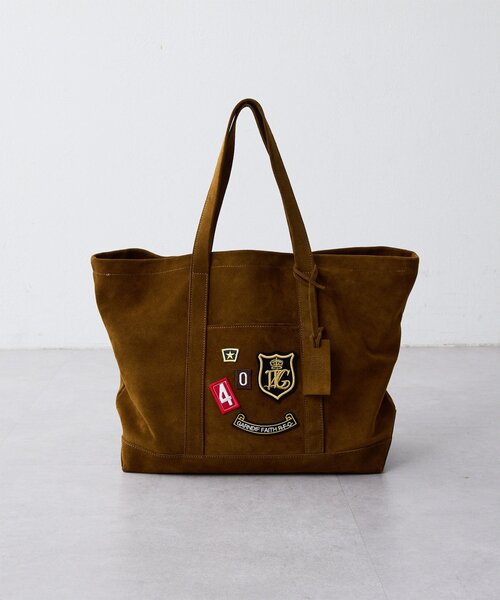 marco masi(マルコマージ)の「【MARCO MASI】スエードワッペントート(トートバッグ・レディース・ブラウン・FREE)」の8枚目の写真