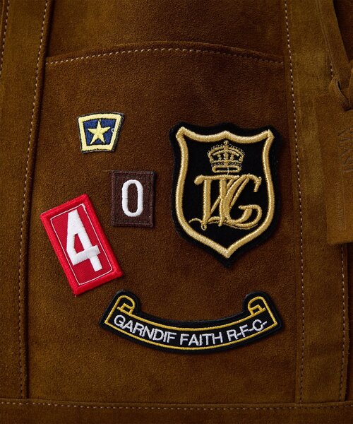 marco masi(マルコマージ)の「【MARCO MASI】スエードワッペントート(トートバッグ・レディース・ブラウン・FREE)」の14枚目の写真