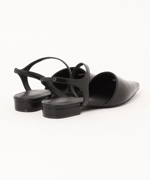 LOWRYS FARM（ローリーズファーム）の「ストラップポインテッドフラットシューズ 645979（サンダル・レディース・ブラック/ブラウン・MEDIUM/LARGE）」の17枚目の写真