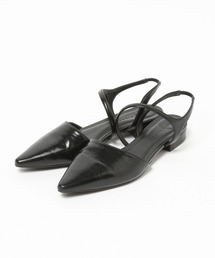 LOWRYS FARM | ストラップポインテッドフラットシューズ 645979(サンダル)