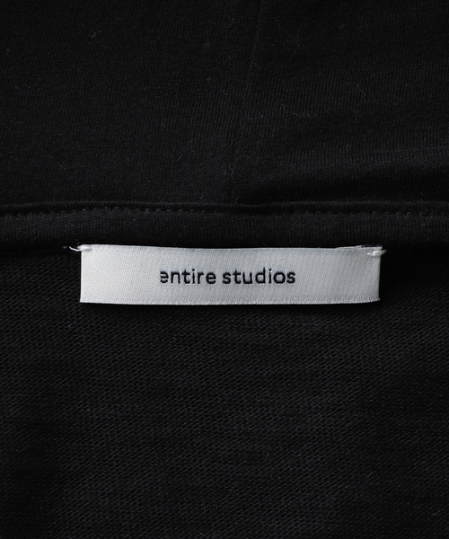 entire studios(エンタイアスタジオ)の「ENTIRE STUDIOS / エンタイアスタジオ LIGHTWEIGHT CROPPED ZIP-UP(パーカー・レディース・ブラック/グレー・SMALL)」の6枚目の写真