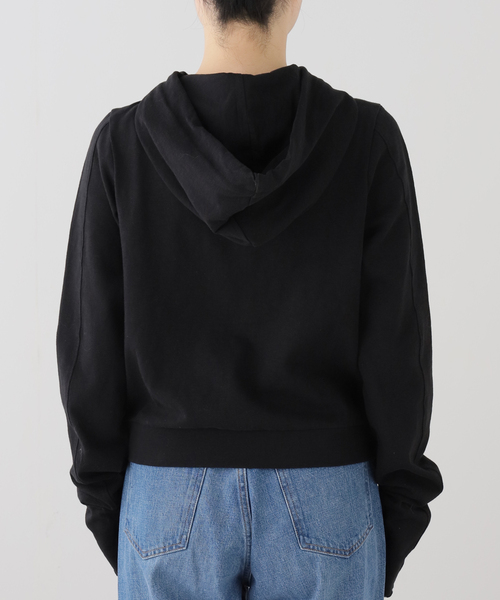entire studios(エンタイアスタジオ)の「ENTIRE STUDIOS / エンタイアスタジオ LIGHTWEIGHT CROPPED ZIP-UP(パーカー・レディース・ブラック/グレー・SMALL)」の12枚目の写真