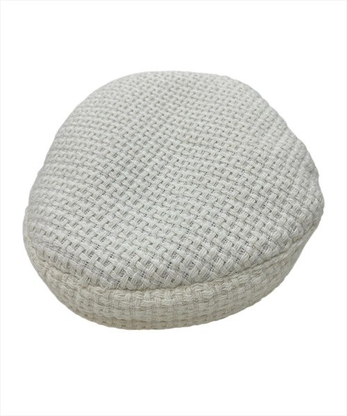 WILLSELECTION（ウィルセレクション）の「ゴールドチェーンキャスケット（キャスケット・レディース・オフホワイト/ブラック・FREE）」の4枚目の写真