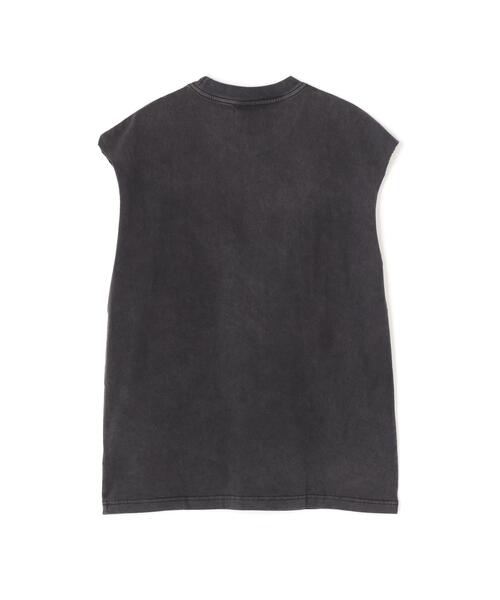 DANKE SCHON（ダンケシェーン）の「【WEB&DEPOT限定】DankeSchon/ダンケシェーン/CHEMICAL NOSLEEVES（Tシャツ/カットソー・レディース・グレー/ブラック・M/L/S）」の7枚目の写真