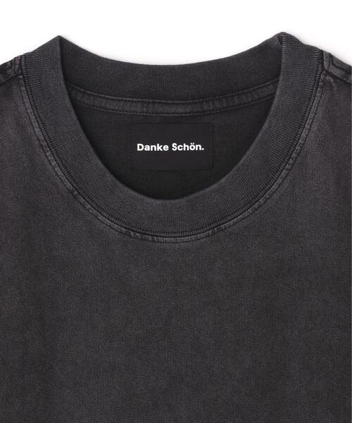 DANKE SCHON（ダンケシェーン）の「【WEB&DEPOT限定】DankeSchon/ダンケシェーン/CHEMICAL NOSLEEVES（Tシャツ/カットソー・レディース・グレー/ブラック・M/L/S）」の8枚目の写真