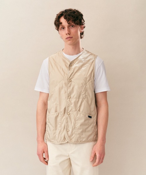 LAVENHAM(ラベンハム)の「Unwadded Thornham Mens / アンワディッド ソーンハム メンズ(ベスト・メンズ・ダークオリーブ/ダークブラック/ブルー系その他/ナチュラル・M/S/XL/L)」の3枚目の写真