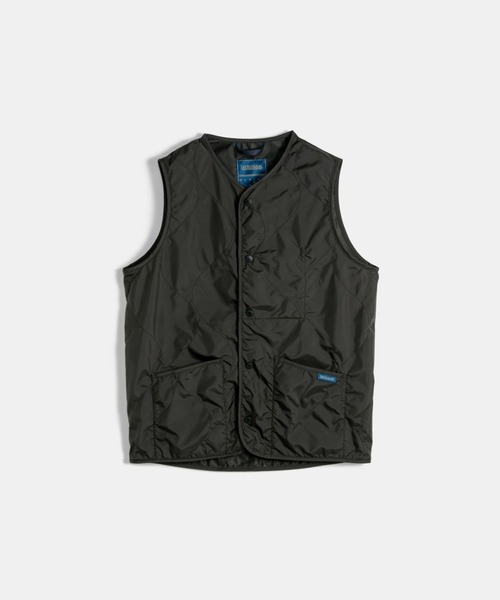 LAVENHAM(ラベンハム)の「Unwadded Thornham Mens / アンワディッド ソーンハム メンズ(ベスト・メンズ・ダークオリーブ/ダークブラック/ブルー系その他/ナチュラル・M/S/XL/L)」の2枚目の写真