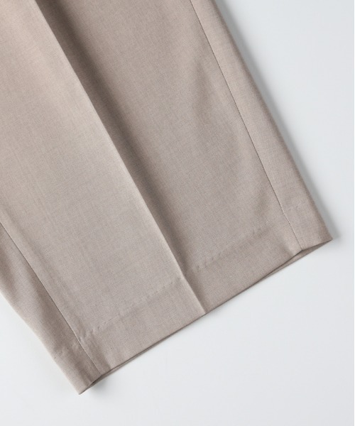 Right-on(ライトオン)の「HONEYSUCKLE ROSE(ハニーサックルローズ)【レディース】タックワイドパンツ(その他パンツ・レディース・ダークグレー/ライトベージュ・M/L/S)」の17枚目の写真