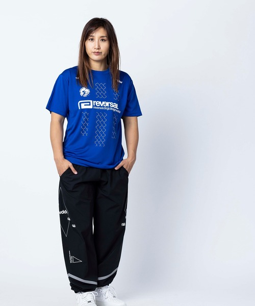 reversal.dogi.design.works(リバーサル・ドーギ・デザイン・ワークス)の「<reversal/リバーサル>CAGE LINE DRY TEE(Tシャツ/カットソー・メンズ・ホワイト/ブラック/ブルー・XX-LARGE/X-LARGE/LARGE/MEDIUM)」の14枚目の写真