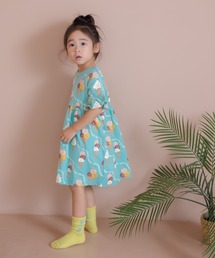 MAKE YOUR DAY | デリシャスアイス総柄ワンピース■80～140cm(ワンピース)