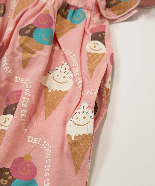 MAKE YOUR DAY（メイクユアデイ）の「デリシャスアイス総柄ワンピース■80～140cm（ワンピース・キッズ・グリーン/ピンク・80/90/100/110/120）」の13枚目の写真