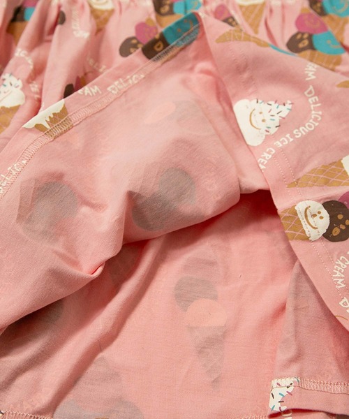 MAKE YOUR DAY（メイクユアデイ）の「デリシャスアイス総柄ワンピース■80～140cm（ワンピース・キッズ・グリーン/ピンク・80/90/100/110/120）」の15枚目の写真