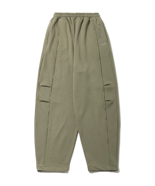 PIECEMAKER(ピースメーカー)の「ローカットカーブヘビースウェットパンツ(オリーブ)(その他パンツ・レディース・その他・SMALL/MEDIUM/LARGE)」の5枚目の写真