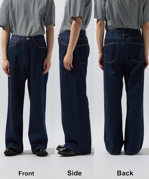 LIGHT WIDE 5POCKET DENIM [niko and JEANS]（デニムパンツ）｜niko