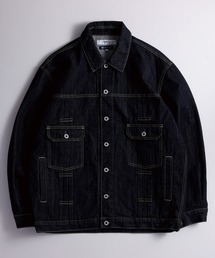 FDMTL（ファンダメンタル）の「FDMTL/ファンダメンタル/PLEATS DENIM JACKET RINSE（デニムジャケット）」