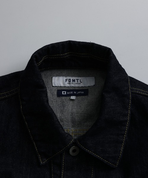 FDMTL（ファンダメンタル）の「FDMTL/ファンダメンタル/PLEATS DENIM JACKET RINSE（デニムジャケット・メンズ・インディゴブルー・4/3/2）」の3枚目の写真