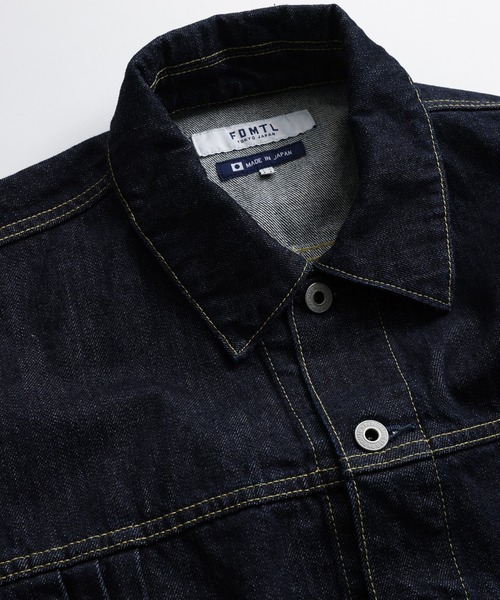 FDMTL（ファンダメンタル）の「FDMTL/ファンダメンタル/PLEATS DENIM JACKET RINSE（デニムジャケット・メンズ・インディゴブルー・4/3/2）」の5枚目の写真