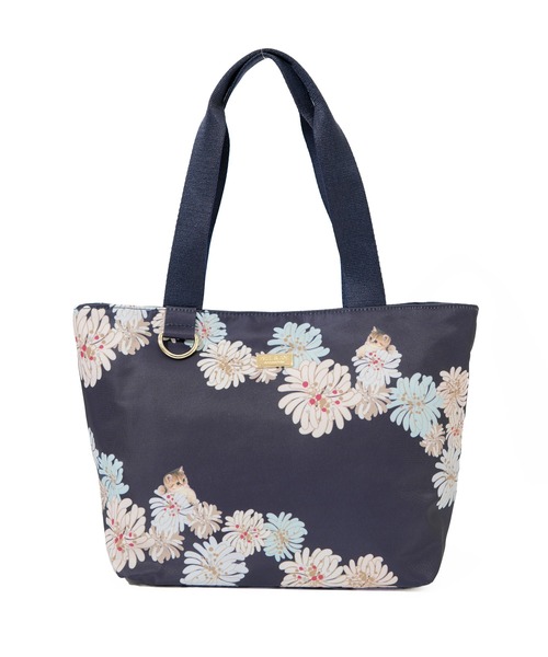 PAUL & JOE ACCESSOIRES（ポールアンドジョーアクセソワ）の「【PAUL & JOE ACCESSOIRES /ポール アンド ジョー アクセソワ 】 CHRYSANTHEME ＆ NOUNETTE PRINT トートバッグ（トートバッグ・レディース・ミント/ネイビー/ピンク・FREE）」の14枚目の写真