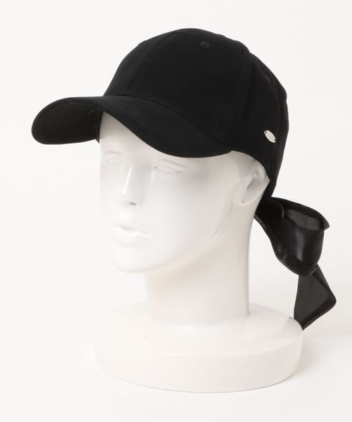 INGNI（イング）の「バックリボンキャップ（キャップ・レディース・アイボリー/ブラック・ONE SIZE）」の2枚目の写真