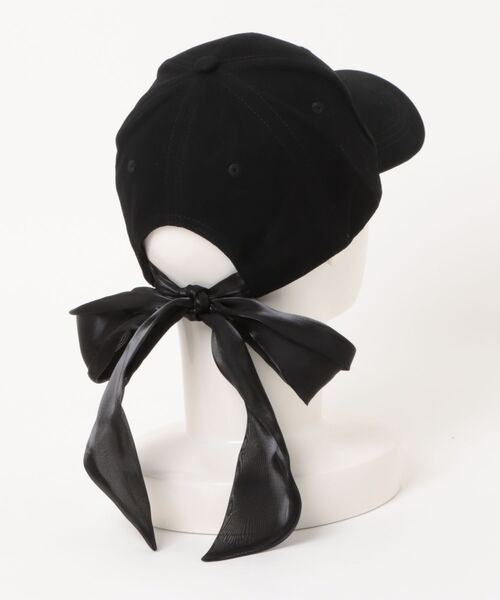 INGNI（イング）の「バックリボンキャップ（キャップ・レディース・アイボリー/ブラック・ONE SIZE）」の3枚目の写真