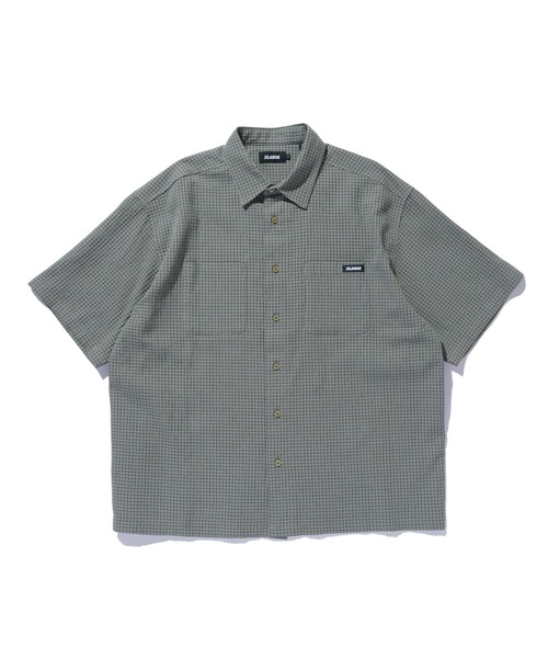 XLARGE（エクストララージ）の「PLAID S/S SHIRT（シャツ/ブラウス・メンズ・ベージュ/ブラック/オリーブ・XL/L/M/S）」の12枚目の写真
