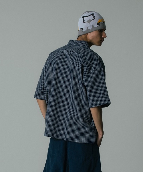 XLARGE（エクストララージ）の「PLAID S/S SHIRT（シャツ/ブラウス・メンズ・ベージュ/ブラック/オリーブ・XL/L/M/S）」の10枚目の写真