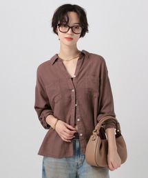 BAYFLOW | [ふんわり柔らかな肌当たり]リネンシャツ(シャツ/ブラウス)