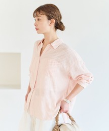 BAYFLOW | [ふんわり柔らかな肌当たり]リネンシャツ(シャツ/ブラウス)