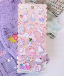 LAC-VERT（ラック・ヴェール）の「ふわふわビジューシール（ステッカー/テープ）」