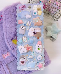 LAC-VERT（ラック・ヴェール）の「ふわふわビジューシール（ステッカー/テープ）」