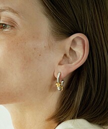 LAPUIS（ラピュイ）の「＜LAPUIS＞Flow coil ピアス（ピアス（両耳用））」