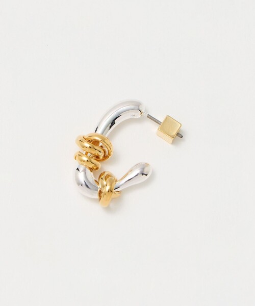 LAPUIS(ラピュイ)の「<LAPUIS>Flow coil ピアス(ピアス(両耳用)・レディース・その他1・FREE)」の5枚目の写真
